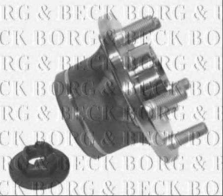 BWK952 BORG+%26+BECK Wheel Suspension Wheel Hub