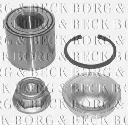 BWK966 BORG+%26+BECK Wheel Bearing Kit
