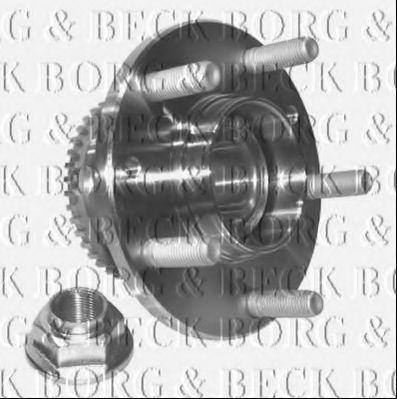BWK970 BORG+%26+BECK Wheel Suspension Wheel Bearing Kit