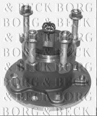 BWK977 BORG+%26+BECK Wheel Suspension Wheel Bearing Kit