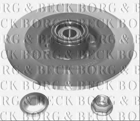 BWK981 BORG & BECK Wheel Bearing Kit