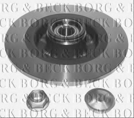 BWK988 BORG+%26+BECK Brake Disc