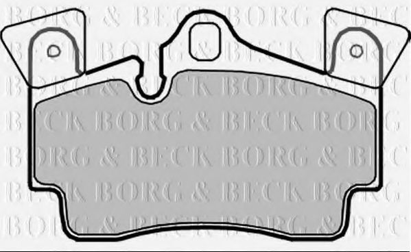 BBP2352 BORG+%26+BECK Brake System Brake Pad Set, disc brake