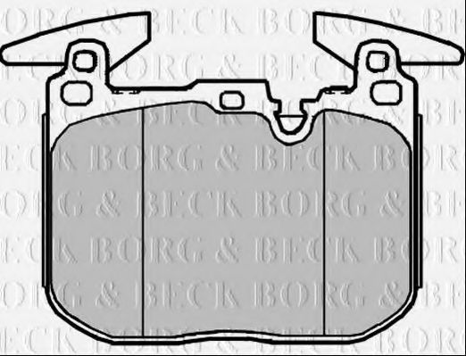 BBP2377 BORG+%26+BECK Brake System Brake Pad Set, disc brake