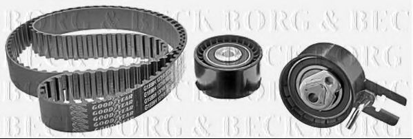BTK1006 BORG & BECK Timing Belt Kit