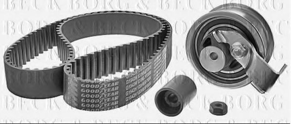 BTK1007 BORG+%26+BECK Belt Drive Timing Belt Kit