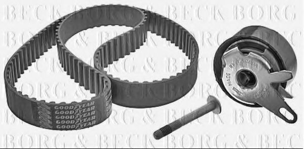 BTK1016 BORG+%26+BECK Belt Drive Timing Belt Kit