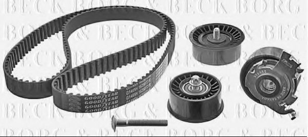 BTK1027 BORG+%26+BECK Belt Drive Timing Belt Kit