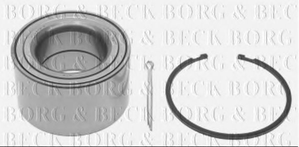 BWK1044 BORG+%26+BECK Wheel Suspension Wheel Bearing Kit