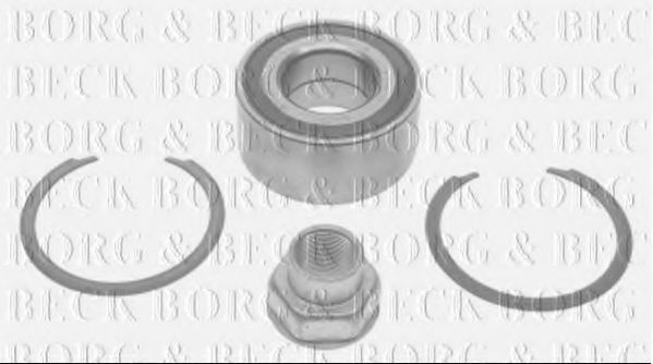 BWK1077 BORG+%26+BECK Wheel Bearing Kit