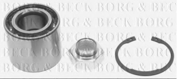 BWK1089 BORG+%26+BECK Wheel Bearing Kit