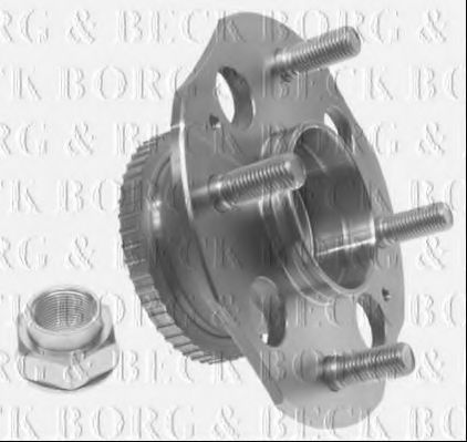 BWK754 BORG+%26+BECK Wheel Suspension Wheel Bearing Kit