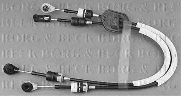 BKG1071 BORG & BECK Cable, manual transmission