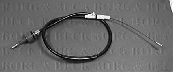 BKC1163 BORG+%26+BECK Clutch Clutch Cable