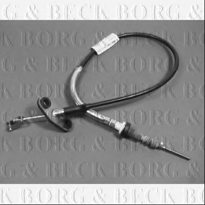 BKC1282 BORG+%26+BECK Clutch Cable