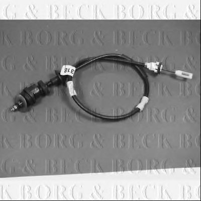 BKC1318 BORG+%26+BECK Clutch Cable