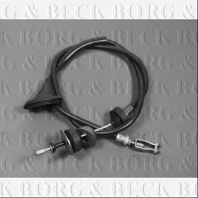 BKC1076 BORG+%26+BECK Clutch Clutch Cable