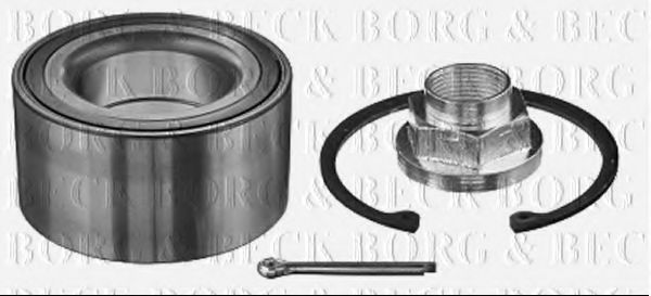 BWK1419 BORG+%26+BECK Wheel Suspension Wheel Bearing Kit