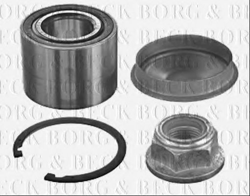 BWK1440 BORG+%26+BECK Wheel Bearing Kit