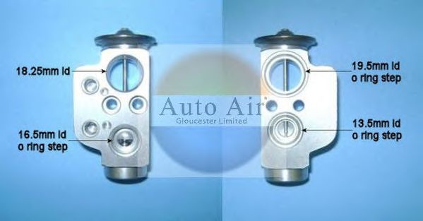 22-8617 AUTO AIR GLOUCESTER Expansion Valve, air conditioning