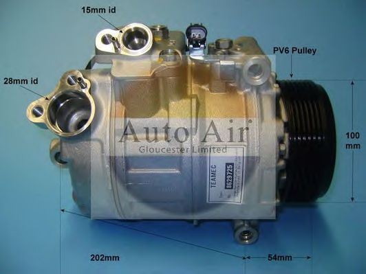 14-0035R AUTO+AIR+GLOUCESTER Compressor, air conditioning