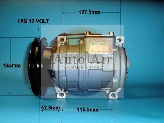 14-1001R AUTO+AIR+GLOUCESTER Air Conditioning Compressor, air conditioning