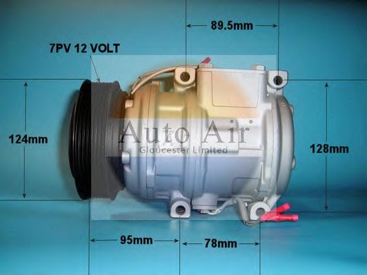 14-1007R AUTO+AIR+GLOUCESTER Air Conditioning Compressor, air conditioning
