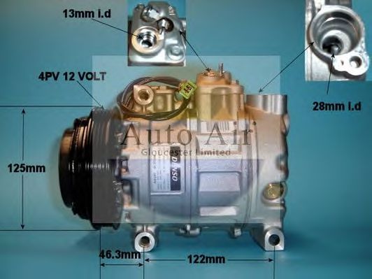 14-1173 AUTO+AIR+GLOUCESTER Air Conditioning Compressor, air conditioning