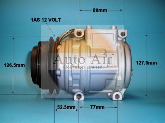 14-1195R AUTO+AIR+GLOUCESTER Air Conditioning Compressor, air conditioning