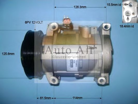 14-3041R AUTO+AIR+GLOUCESTER Air Conditioning Compressor, air conditioning