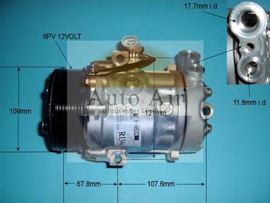 14-4397 AUTO+AIR+GLOUCESTER Air Conditioning Compressor, air conditioning