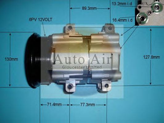 14-4439 AUTO+AIR+GLOUCESTER Compressor, air conditioning