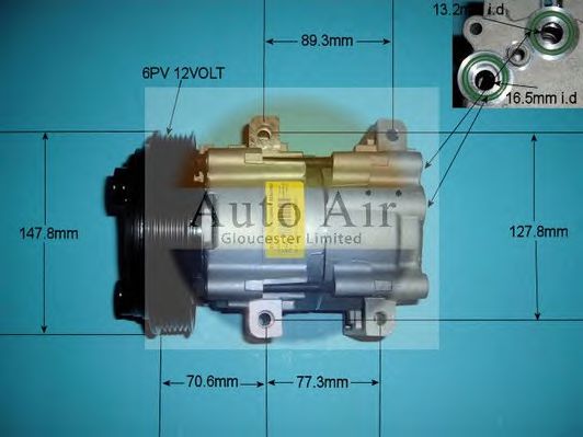 144441 AUTO AIR GLOUCESTER Compressor, air conditioning