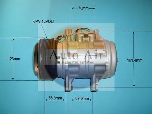 14-6095R AUTO+AIR+GLOUCESTER Air Conditioning Compressor, air conditioning