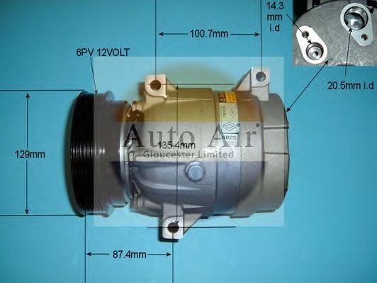 146247 AUTO AIR GLOUCESTER Compressor, air conditioning