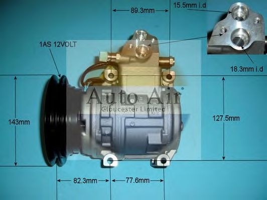 147422 AUTO AIR GLOUCESTER Compressor, air conditioning