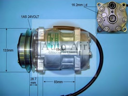 14-8182 AUTO+AIR+GLOUCESTER Air Conditioning Compressor, air conditioning