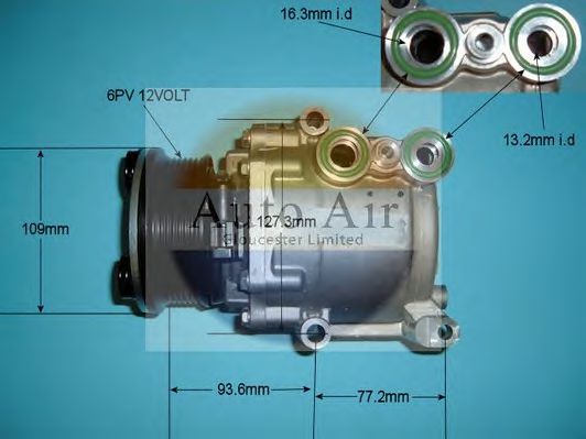 14-9645 AUTO+AIR+GLOUCESTER Compressor, air conditioning