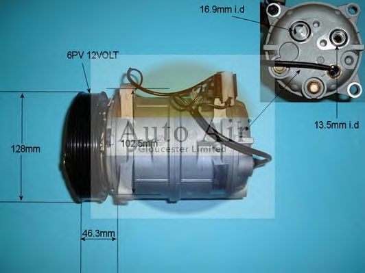 14-9647P AUTO+AIR+GLOUCESTER Compressor, air conditioning