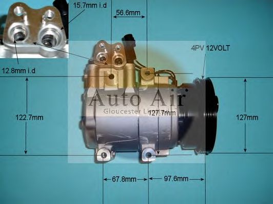 14-9687 AUTO+AIR+GLOUCESTER Compressor, air conditioning