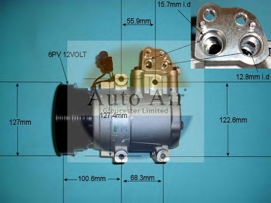 14-9704 AUTO+AIR+GLOUCESTER Air Conditioning Compressor, air conditioning
