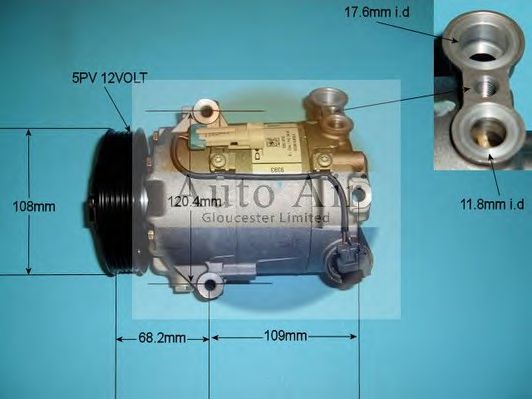 14-9706 AUTO+AIR+GLOUCESTER Air Conditioning Compressor, air conditioning