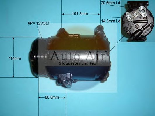 149720R AUTO AIR GLOUCESTER Compressor, air conditioning