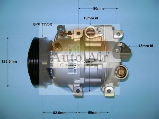 141460 AUTO AIR GLOUCESTER Compressor, air conditioning