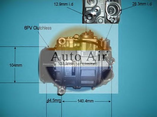 14-6201 AUTO+AIR+GLOUCESTER Compressor, air conditioning
