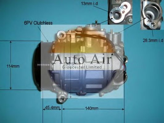 146256P AUTO AIR GLOUCESTER Compressor, air conditioning