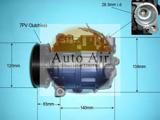 149649R AUTO AIR GLOUCESTER Compressor, air conditioning