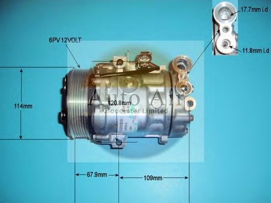 14-1469 AUTO+AIR+GLOUCESTER Air Conditioning Compressor, air conditioning