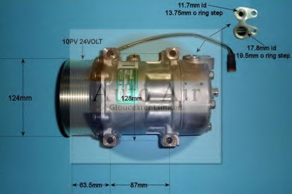 14-0058 AUTO+AIR+GLOUCESTER Тормозная система Тормозной диск