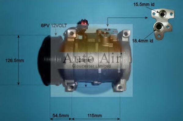 14-0088 AUTO AIR GLOUCESTER Compressor, air conditioning